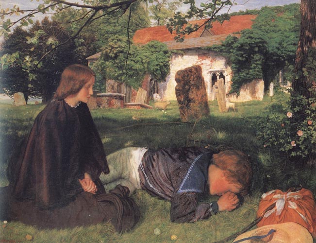 Arthur Hughes Home from Sea